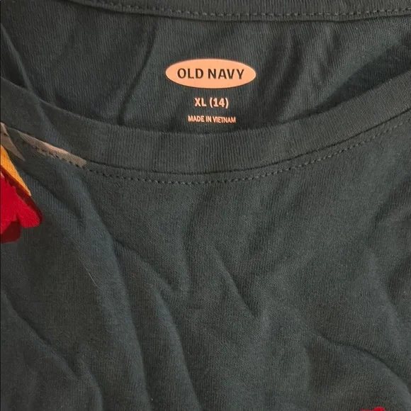 Bundle of Old Navy and Ruum Teal and Floral XL Long Sleeve Tees - Picture 8 of 14